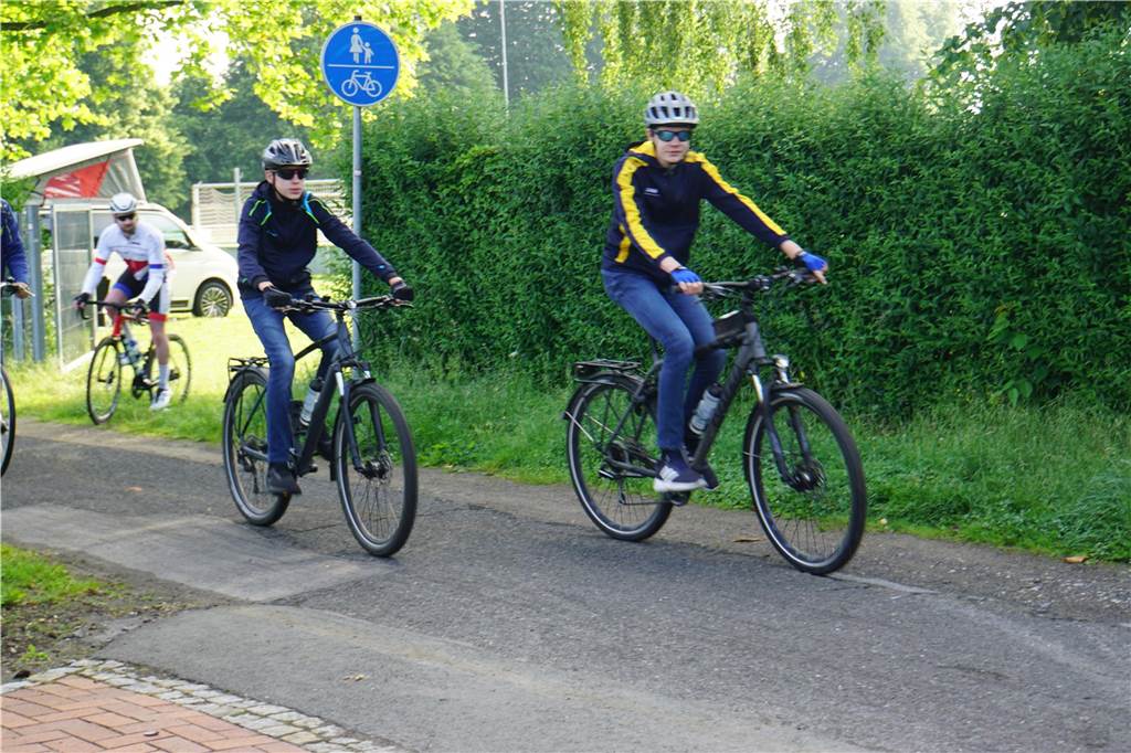 Eindrücke vom den Starts der Radtouristikfahrt in Herbern