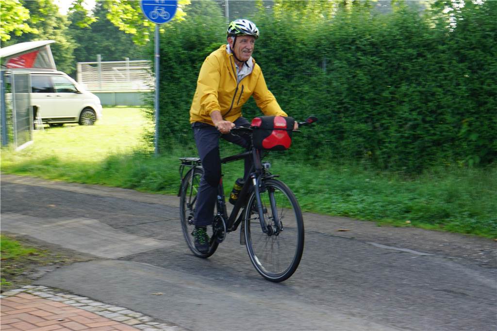 Eindrücke vom den Starts der Radtouristikfahrt in Herbern