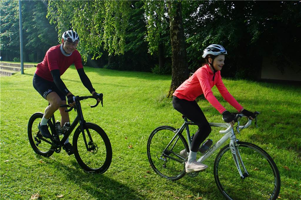 Eindrücke vom den Starts der Radtouristikfahrt in Herbern