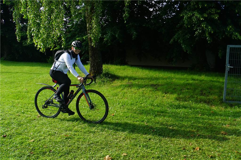Eindrücke vom den Starts der Radtouristikfahrt in Herbern