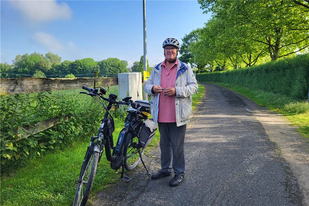Eindrücke vom den Starts der Radtouristikfahrt in Herbern