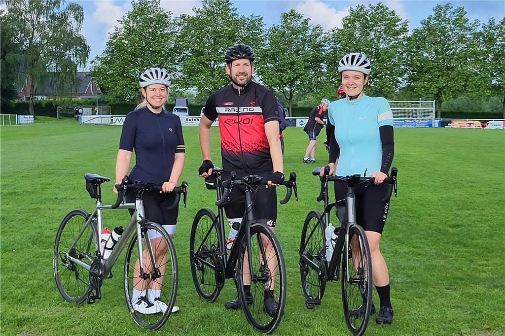 Eindrücke vom den Starts der Radtouristikfahrt in Herbern