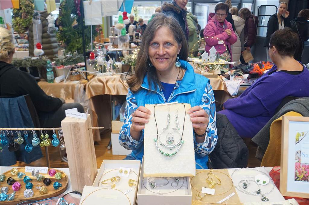 Eindrücke vom ersten Kreativmarkt "DAHbastelei" in Herbern am Sonntag (17.11).