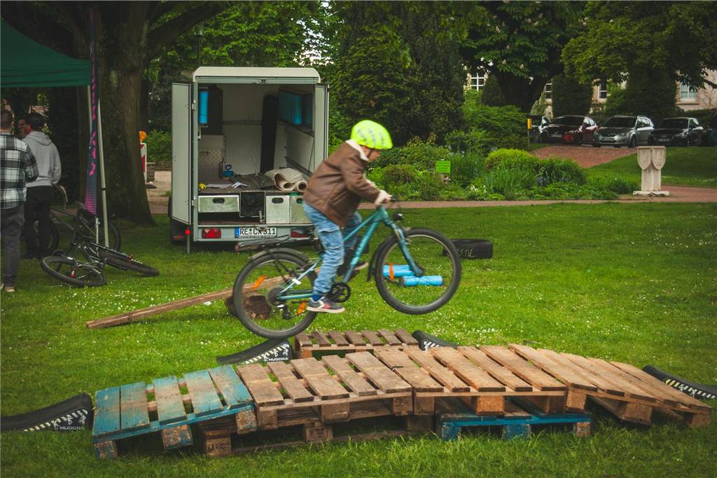 Eindrücke vom Fietsenfest im Galen-Park.