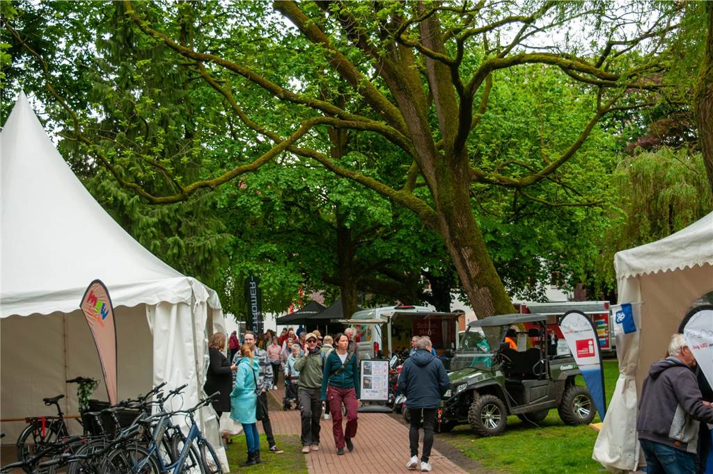 Eindrücke vom Fietsenfest im Galen-Park.