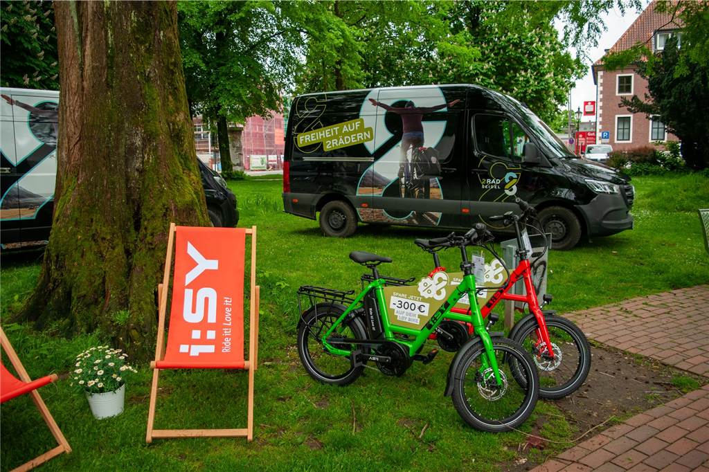Eindrücke vom Fietsenfest im Galen-Park.