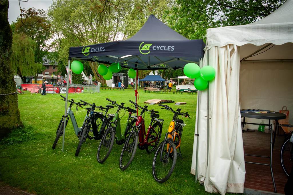 Eindrücke vom Fietsenfest im Galen-Park.