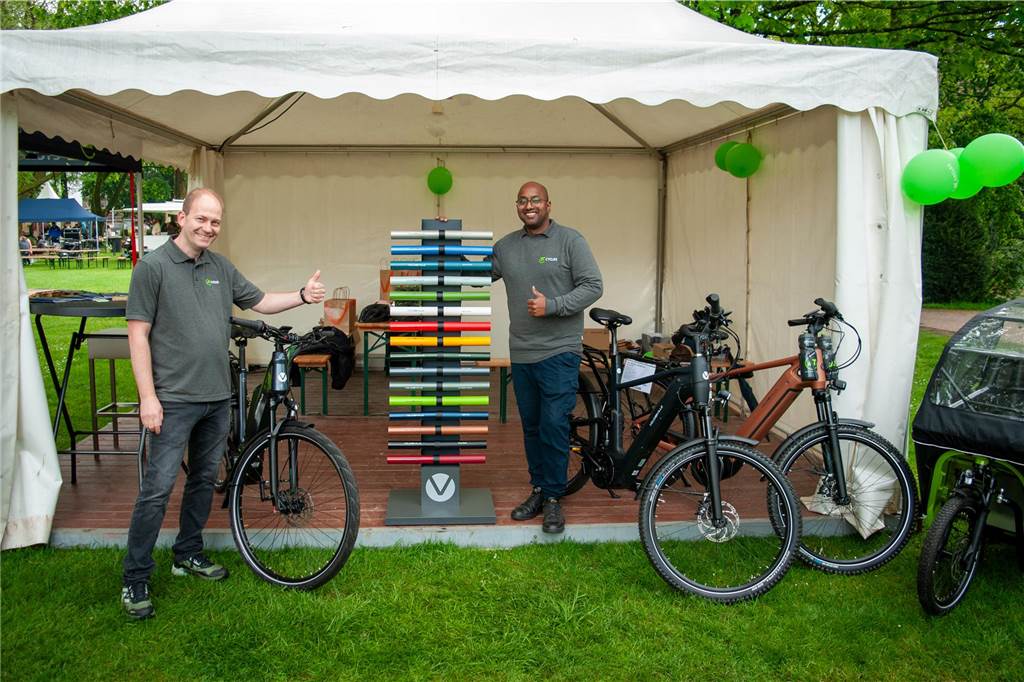 Eindrücke vom Fietsenfest im Galen-Park.