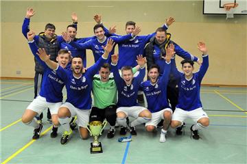 Eindrücke vom Finaltag der Hallenfußball-Stadtmeisterschaft.