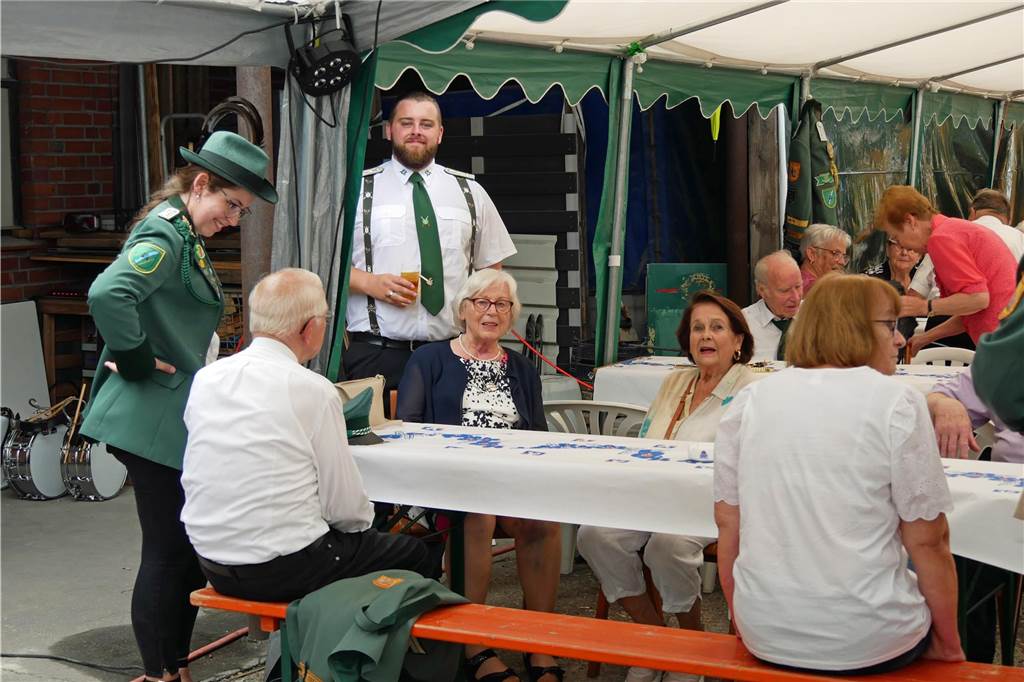 Eindrücke vom Jubiläums-Schützenfest Lütkeheide 2023.