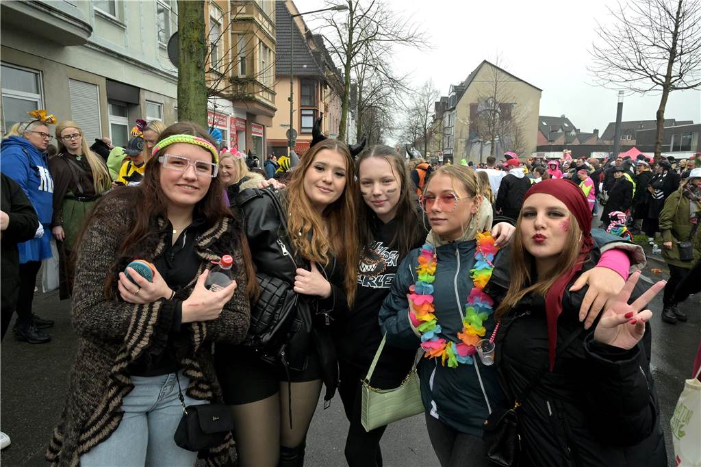 Eindrücke vom Karnevalsumzug 2023 in Lünen-Süd