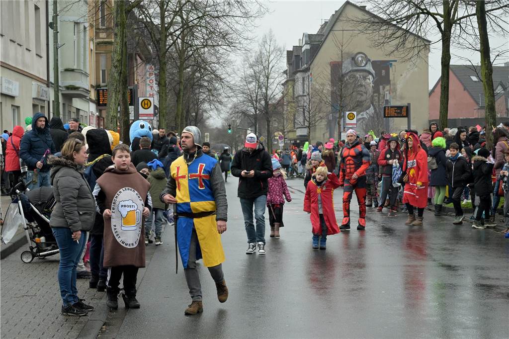 Eindrücke vom Karnevalsumzug 2023 in Lünen-Süd