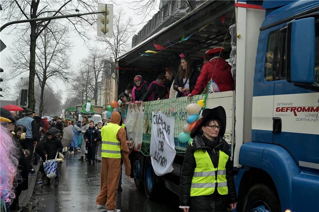 Eindrücke vom Karnevalsumzug 2023 in Lünen-Süd