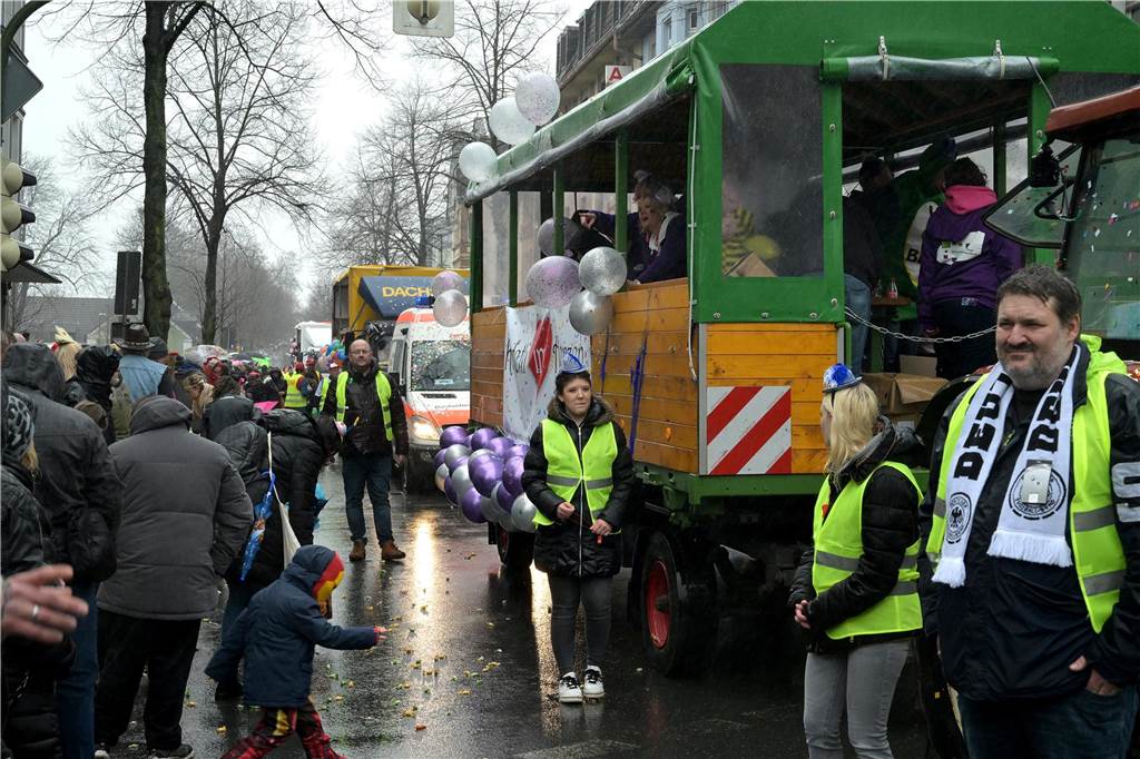 Eindrücke vom Karnevalsumzug 2023 in Lünen-Süd