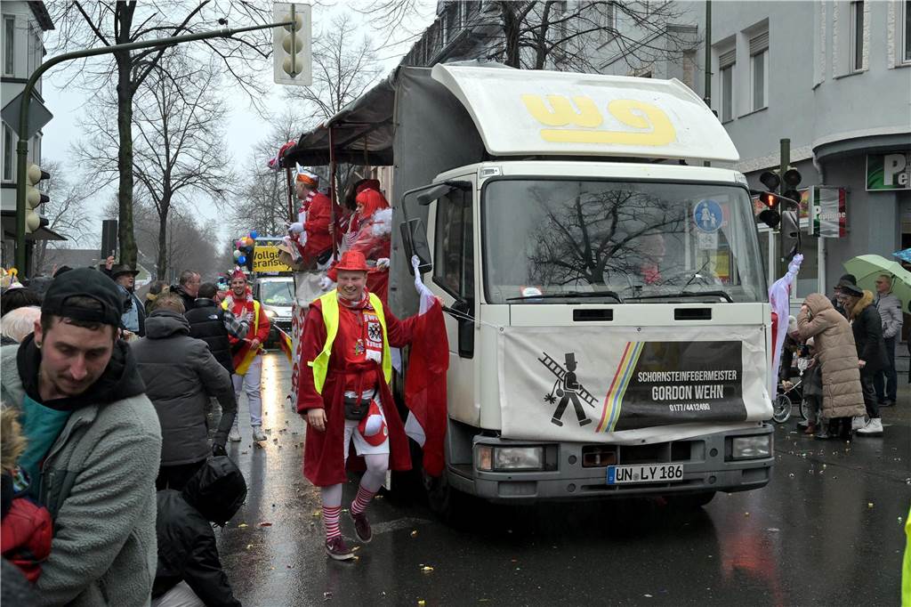 Eindrücke vom Karnevalsumzug 2023 in Lünen-Süd