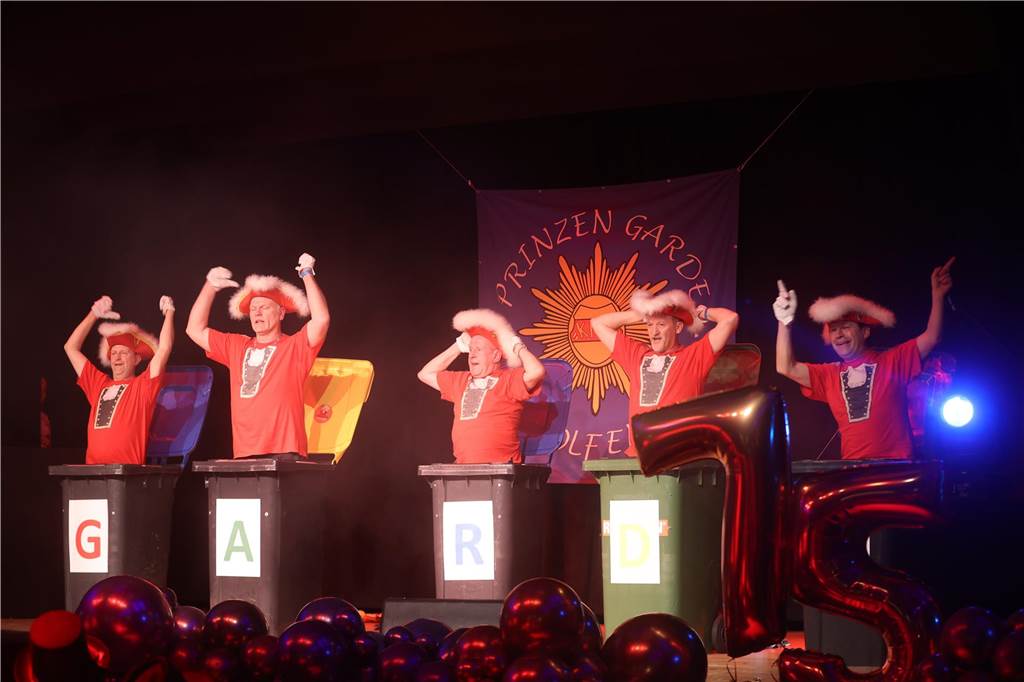 Eindrücke vom Kostümball der Prinzengarde am 13. Januar in Olfen.