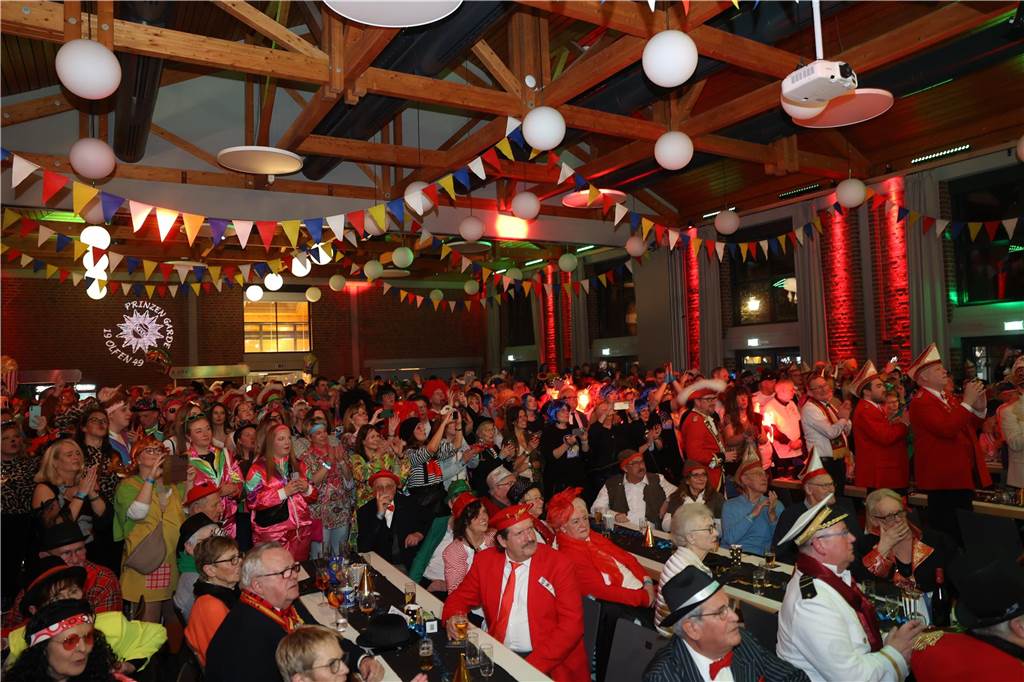 Eindrücke vom Kostümball der Prinzengarde am 13. Januar in Olfen.
