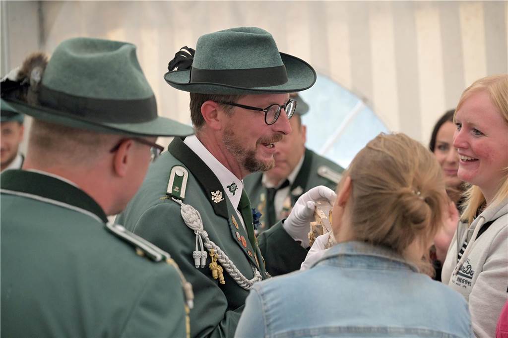 Eindrücke vom langen Vogelschießen des BSV Werne an der Saline.