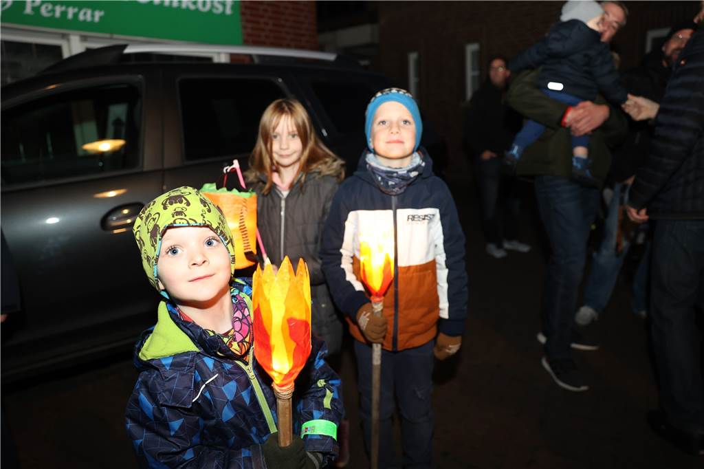 Eindrücke vom Laternenumzug in Nordkirchen am Freitag, 11. November.