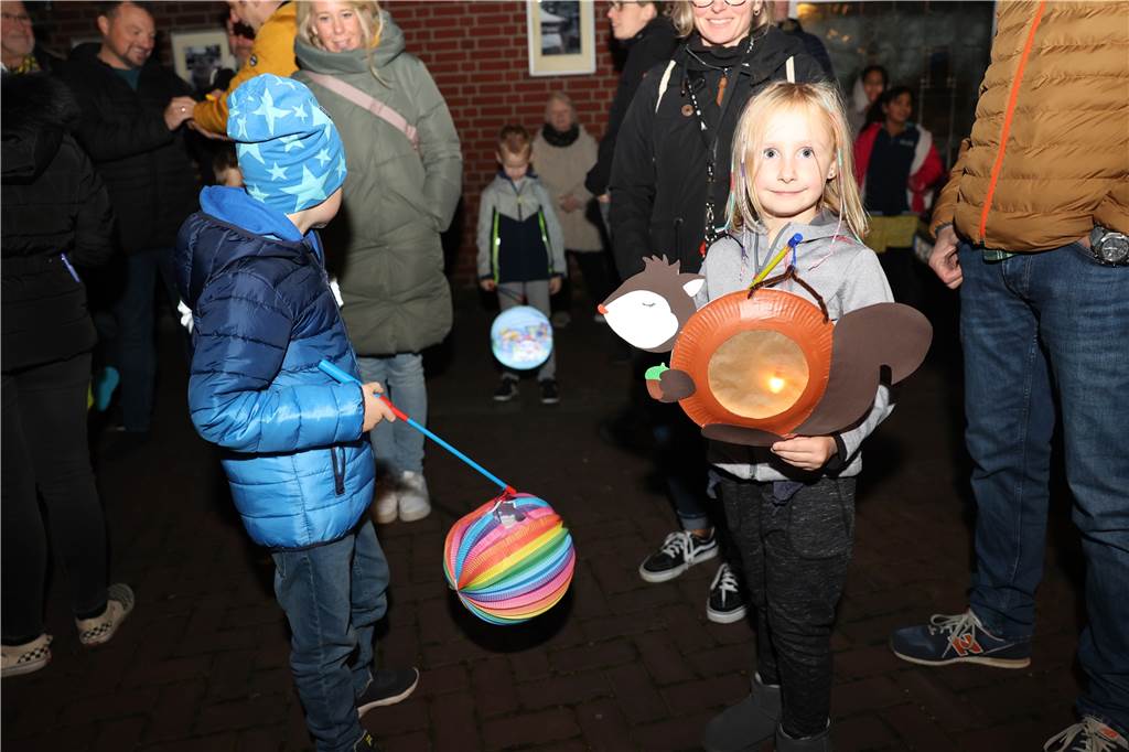 Eindrücke vom Laternenumzug in Nordkirchen am Freitag, 11. November.