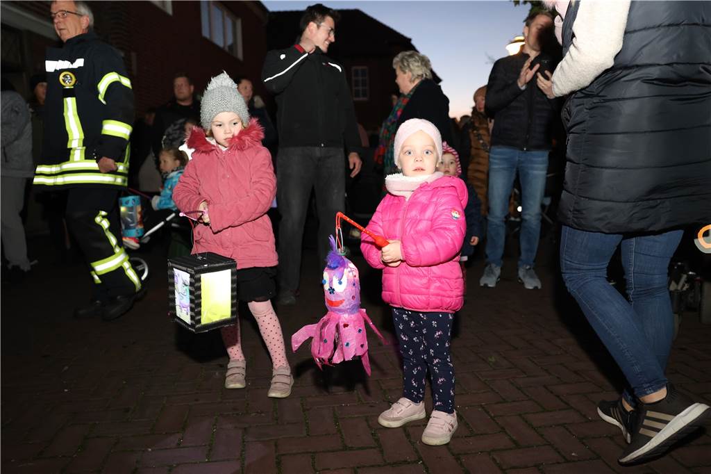 Eindrücke vom Laternenumzug in Nordkirchen am Freitag, 11. November.