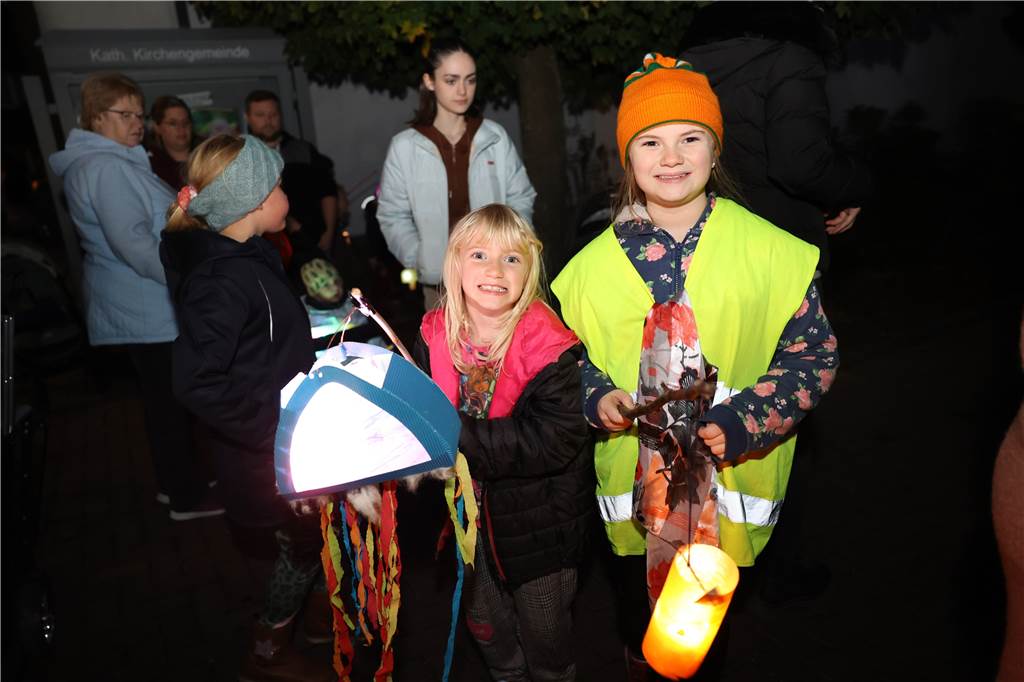 Eindrücke vom Laternenumzug in Nordkirchen am Freitag, 11. November.
