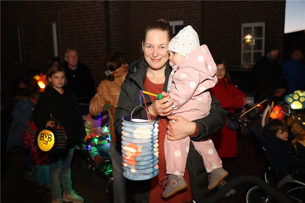 Eindrücke vom Laternenumzug in Nordkirchen am Freitag, 11. November.