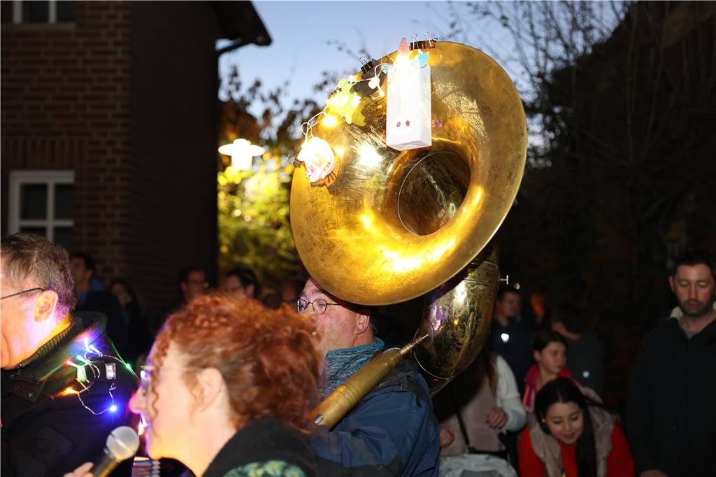 Eindrücke vom Laternenumzug in Nordkirchen am Freitag, 11. November.