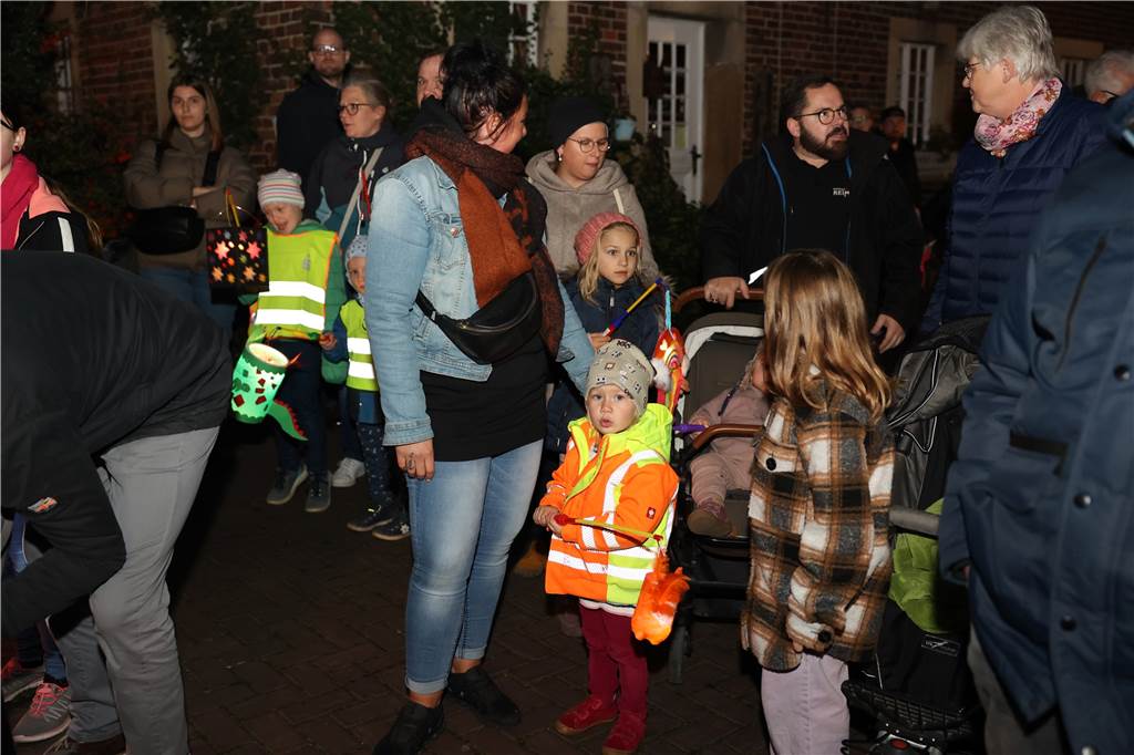 Eindrücke vom Laternenumzug in Nordkirchen am Freitag, 11. November.