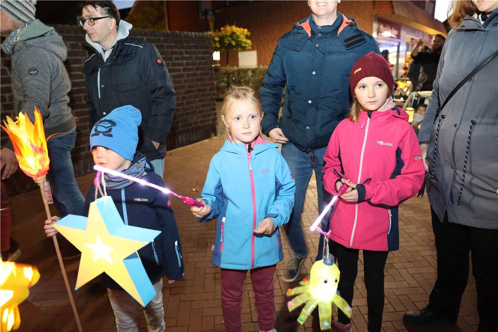 Eindrücke vom Laternenumzug in Nordkirchen am Freitag, 11. November.