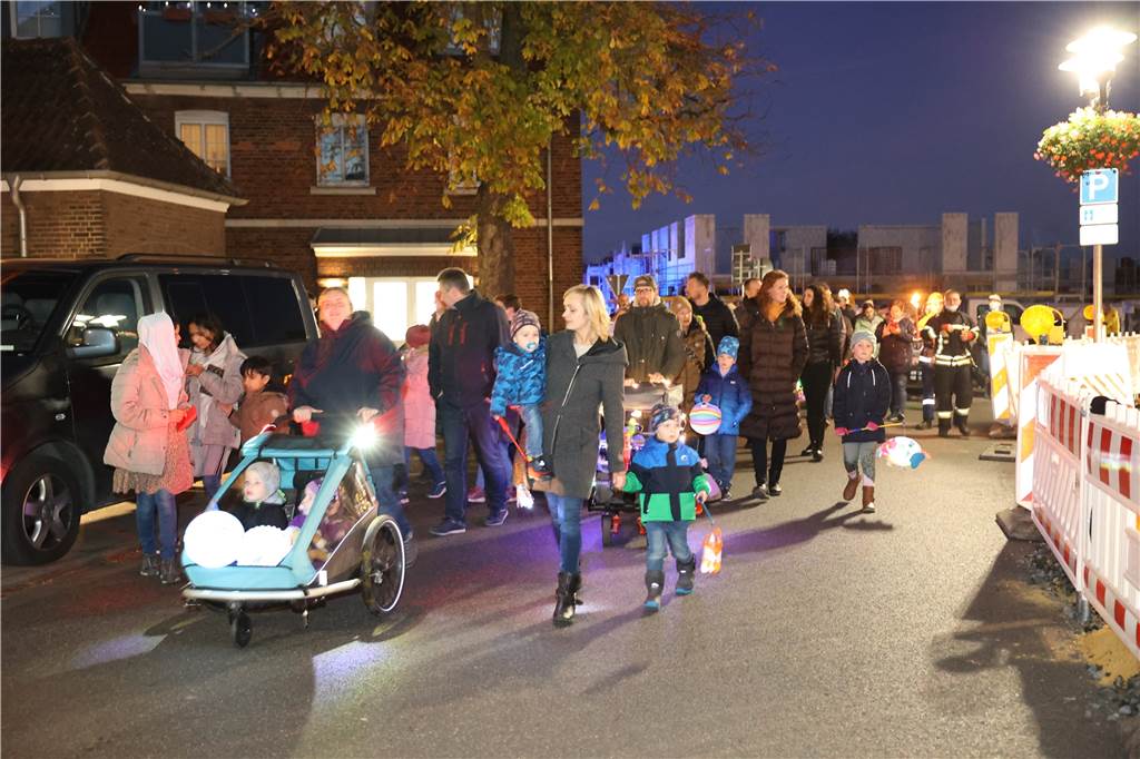 Eindrücke vom Laternenumzug in Nordkirchen am Freitag, 11. November.