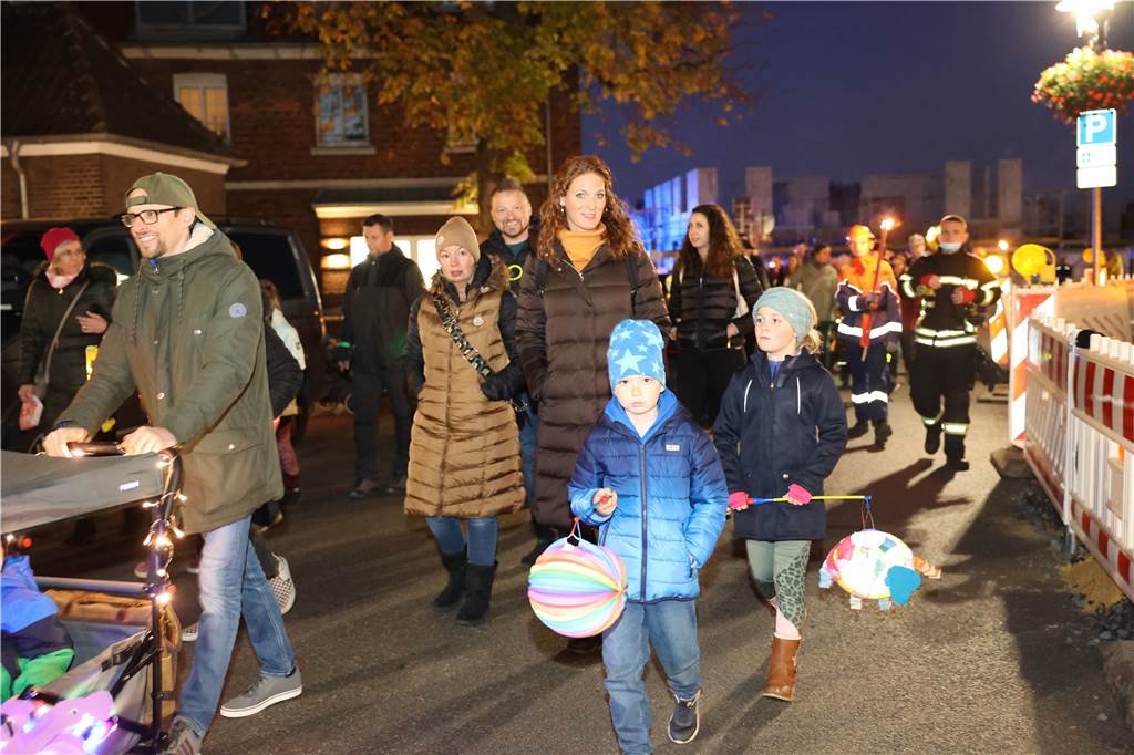 Eindrücke vom Laternenumzug in Nordkirchen am Freitag, 11. November.