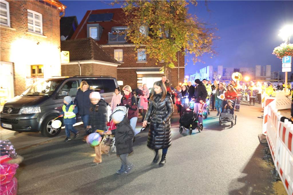 Eindrücke vom Laternenumzug in Nordkirchen am Freitag, 11. November.