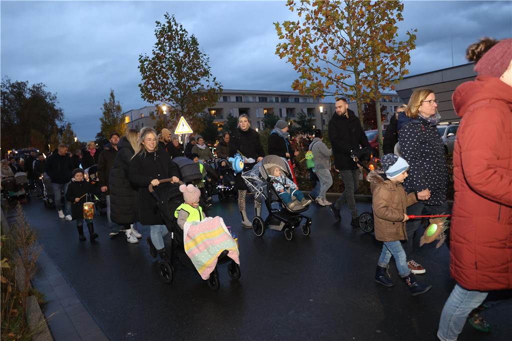 Eindrücke vom Martinsumzug der IGBCE-Ortsgruppe Selm/Bork am Samstag, 4. November.