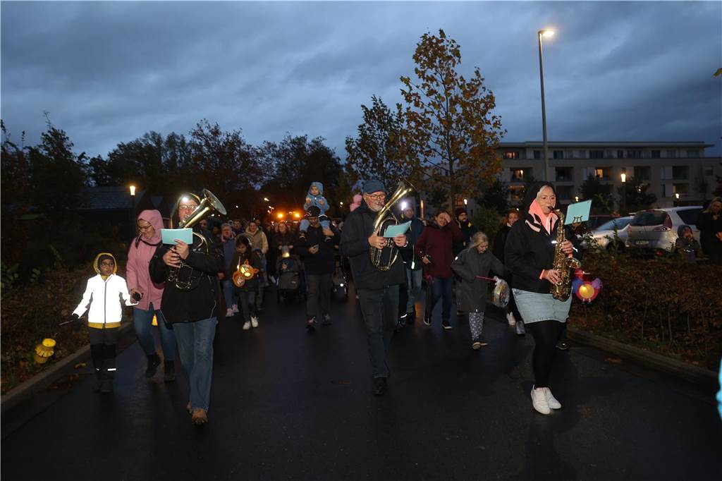 Eindrücke vom Martinsumzug der IGBCE-Ortsgruppe Selm/Bork am Samstag, 4. November.