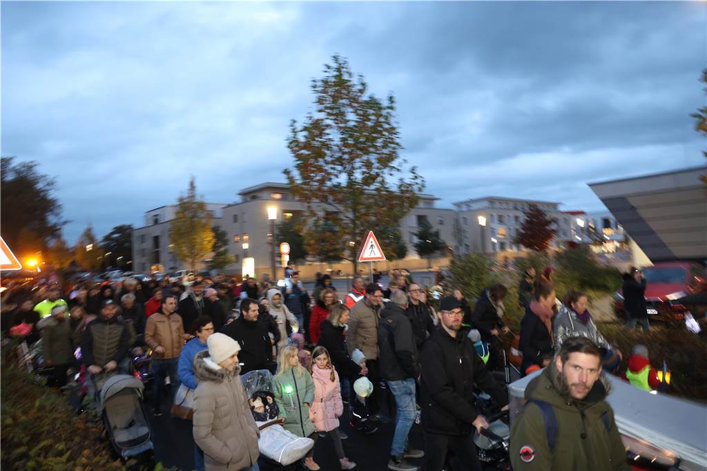 Eindrücke vom Martinsumzug der IGBCE-Ortsgruppe Selm/Bork am Samstag, 4. November.