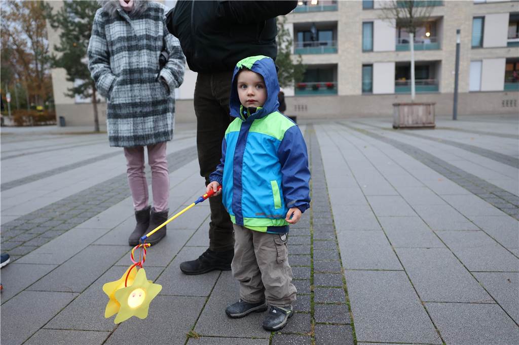 Eindrücke vom Martinsumzug der IGBCE-Ortsgruppe Selm/Bork am Samstag, 4. November.
