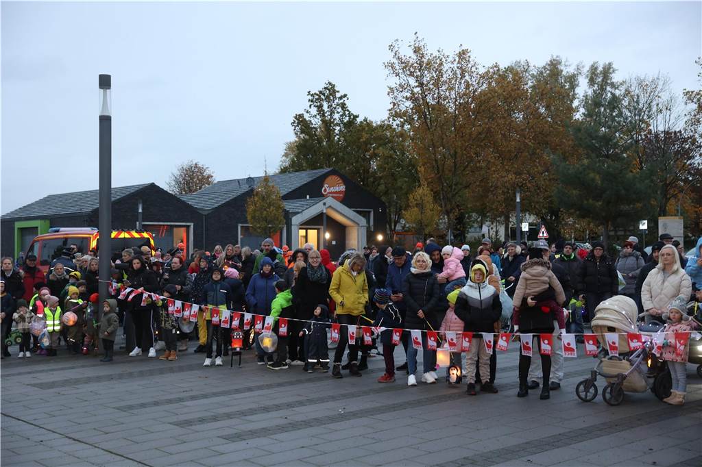 Eindrücke vom Martinsumzug der IGBCE-Ortsgruppe Selm/Bork am Samstag, 4. November.