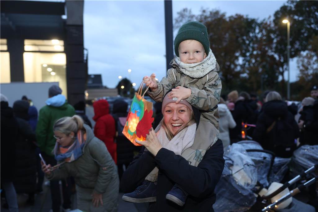 Eindrücke vom Martinsumzug der IGBCE-Ortsgruppe Selm/Bork am Samstag, 4. November.