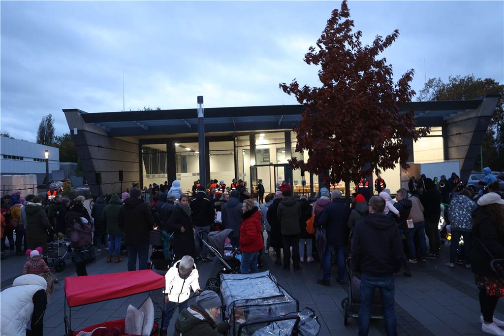 Eindrücke vom Martinsumzug der IGBCE-Ortsgruppe Selm/Bork am Samstag, 4. November.