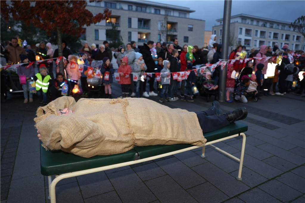 Eindrücke vom Martinsumzug der IGBCE-Ortsgruppe Selm/Bork am Samstag, 4. November.