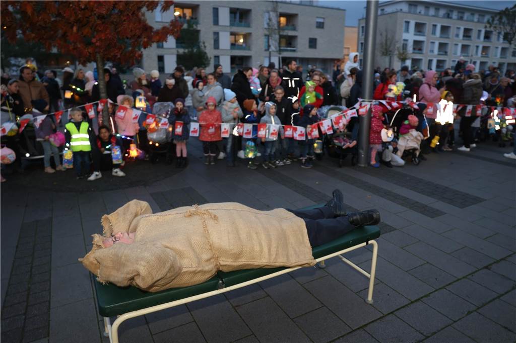 Eindrücke vom Martinsumzug der IGBCE-Ortsgruppe Selm/Bork am Samstag, 4. November.