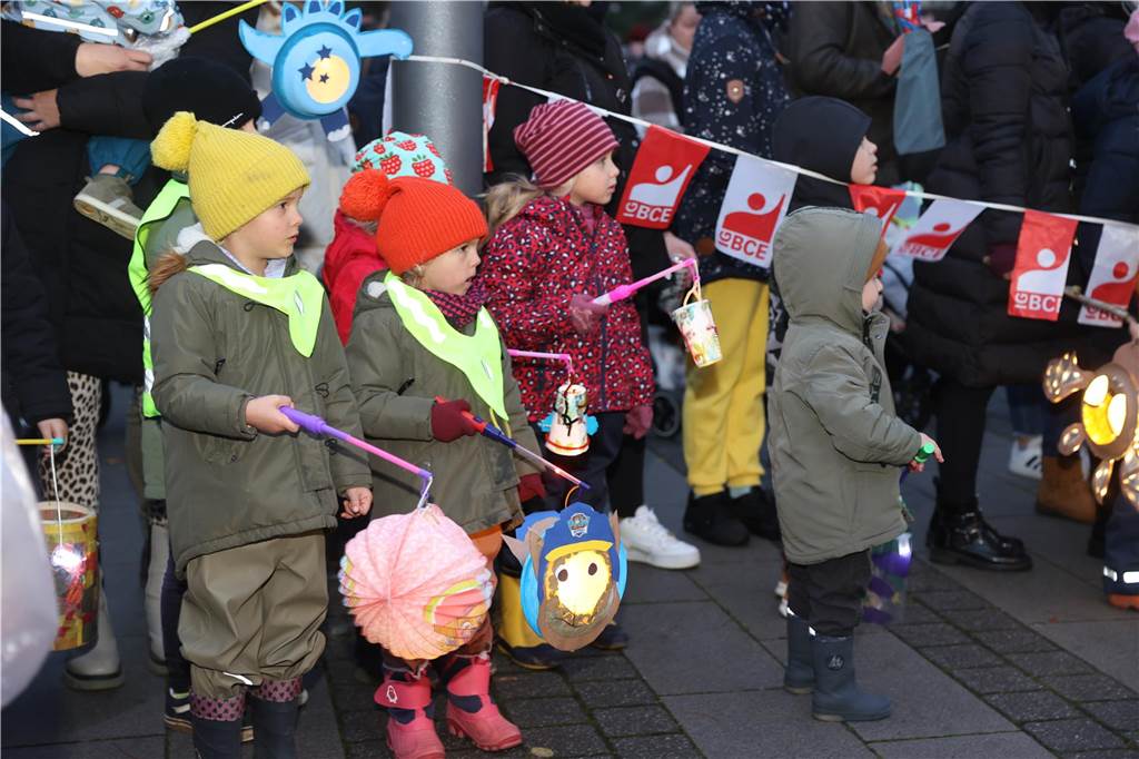 Eindrücke vom Martinsumzug der IGBCE-Ortsgruppe Selm/Bork am Samstag, 4. November.