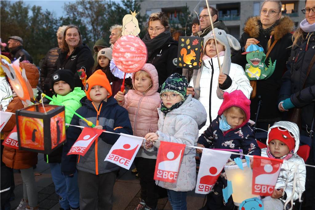 Eindrücke vom Martinsumzug der IGBCE-Ortsgruppe Selm/Bork am Samstag, 4. November.