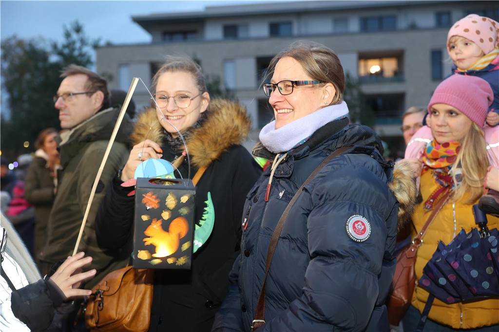 Eindrücke vom Martinsumzug der IGBCE-Ortsgruppe Selm/Bork am Samstag, 4. November.