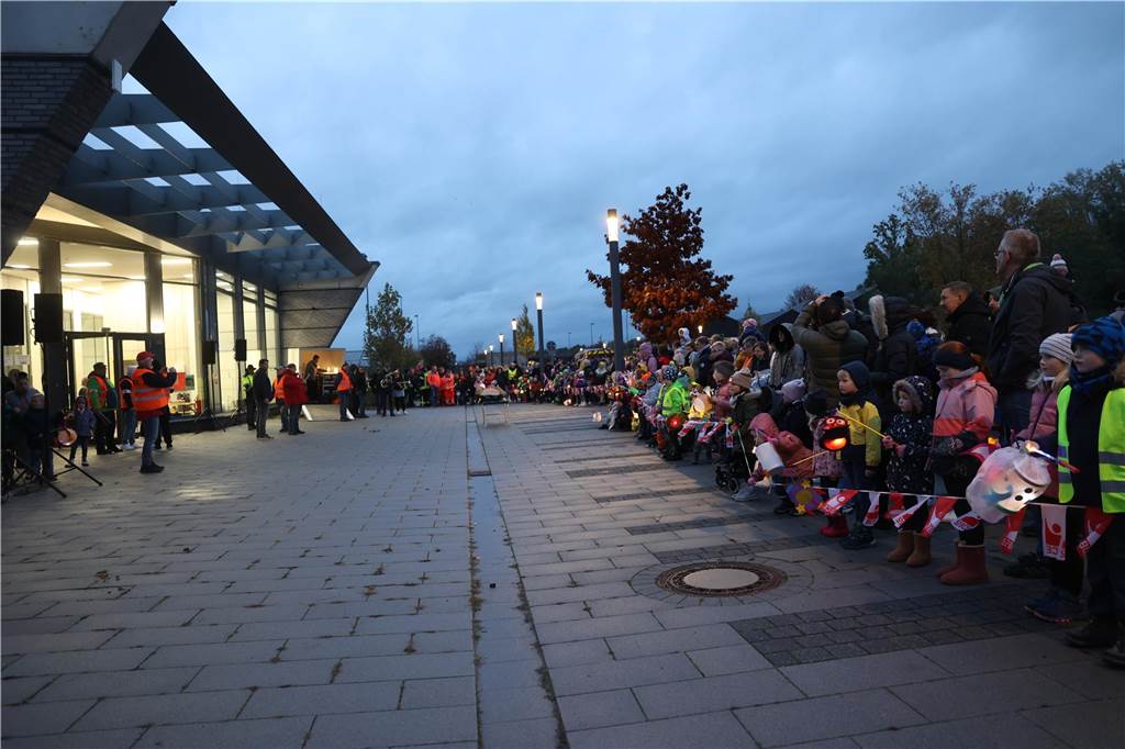 Eindrücke vom Martinsumzug der IGBCE-Ortsgruppe Selm/Bork am Samstag, 4. November.