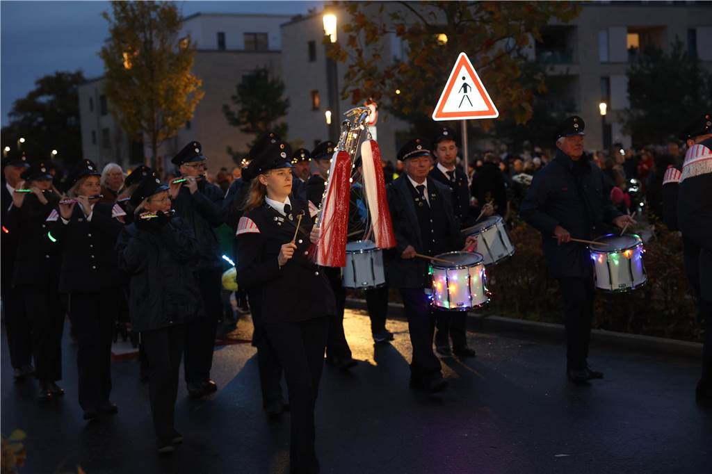 Eindrücke vom Martinsumzug der IGBCE-Ortsgruppe Selm/Bork am Samstag, 4. November.