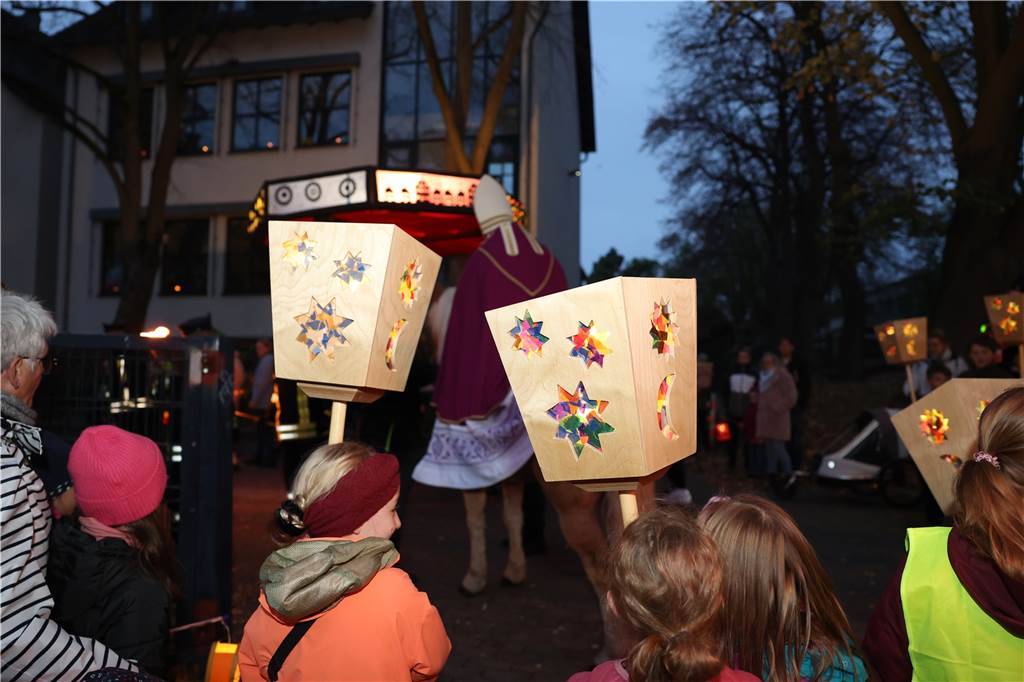 Eindrücke vom Martinsumzug in Bork. 