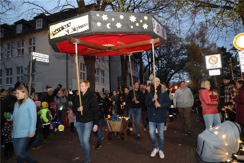 Eindrücke vom Martinsumzug in Bork. 