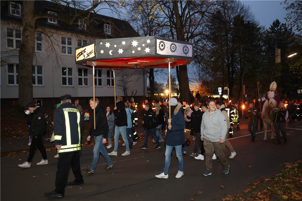 Eindrücke vom Martinsumzug in Bork. 